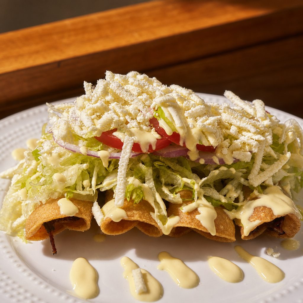 Tacos Dorados.
